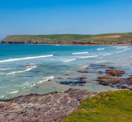 polzeath beach cornwall